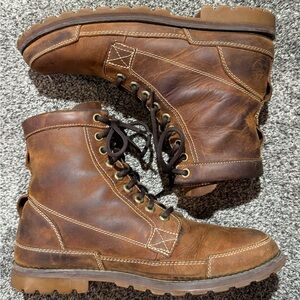 Timberland Earthkeepers Original 6-Inch Men’s Boots Size 9.5 Brown Leather 15551